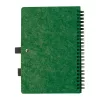 A5 RPET jegyzetfüzet (Sötétzöld)