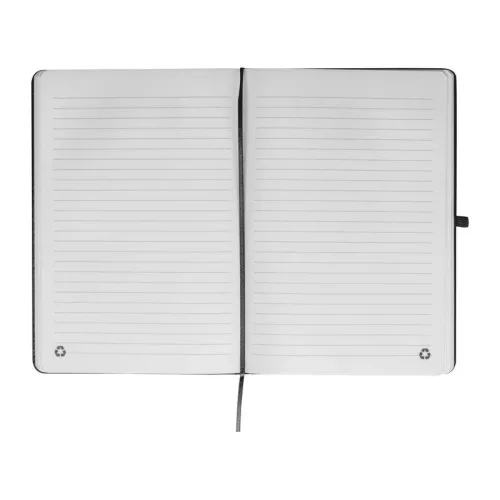 A5 újrahasznosított RPU jegyzetfüzet (Fekete)