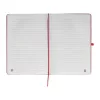 A5 újrahasznosított RPU jegyzetfüzet (Piros)