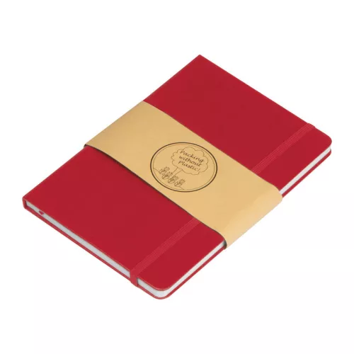 A5 újrahasznosított RPU jegyzetfüzet (Piros)