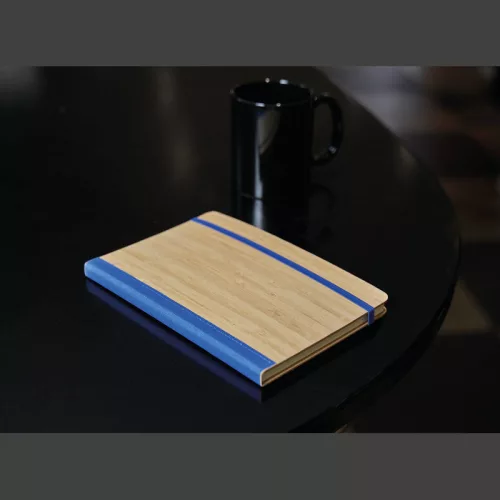 A5 bambusz jegyzetfüzet (Kék)