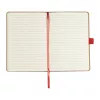A5 bambusz jegyzetfüzet (Piros)