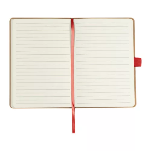 A5 bambusz jegyzetfüzet (Piros)