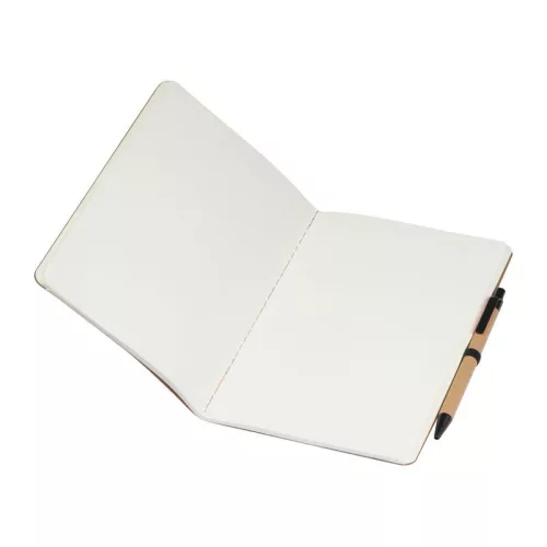 A5 jegyzetfüzet golyóstollal (Fekete)