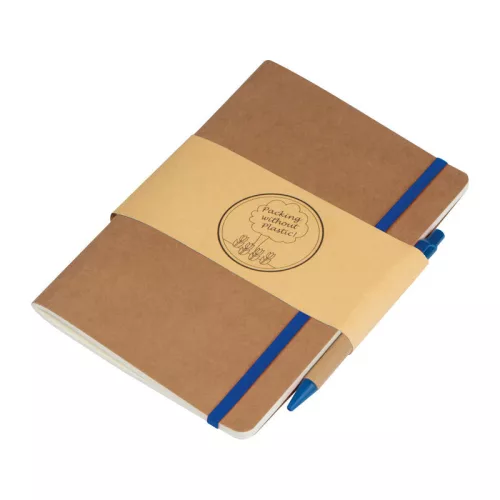 A5 jegyzetfüzet golyóstollal (Kék)