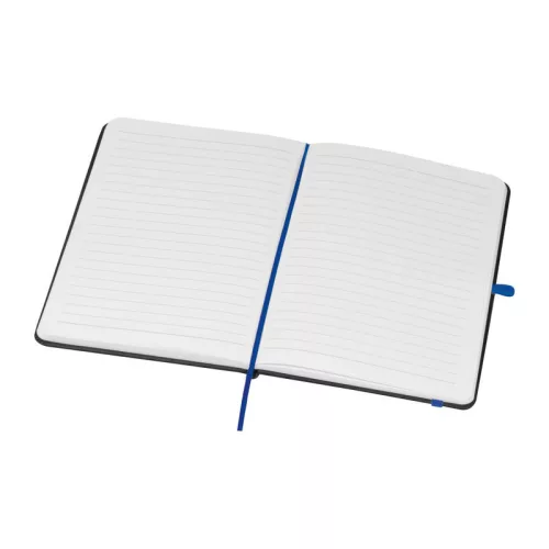 A5 jegyzetfüzet gravírozható PU borítóval (Kék)