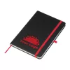 A5 jegyzetfüzet gravírozható PU borítóval (Piros)