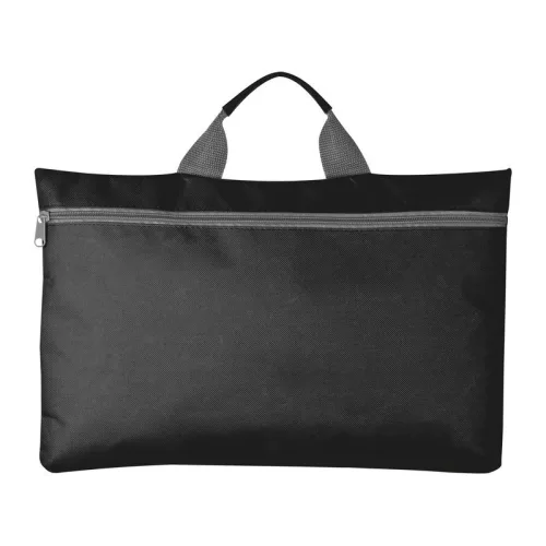 Nejlon konferenciatáska (Fekete)