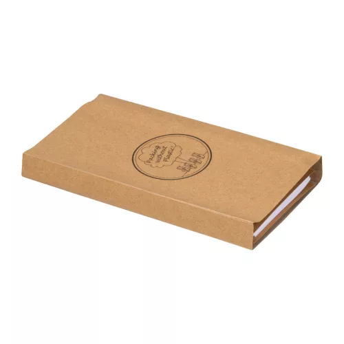 Spirálos jegyzettömb jelölőkkel