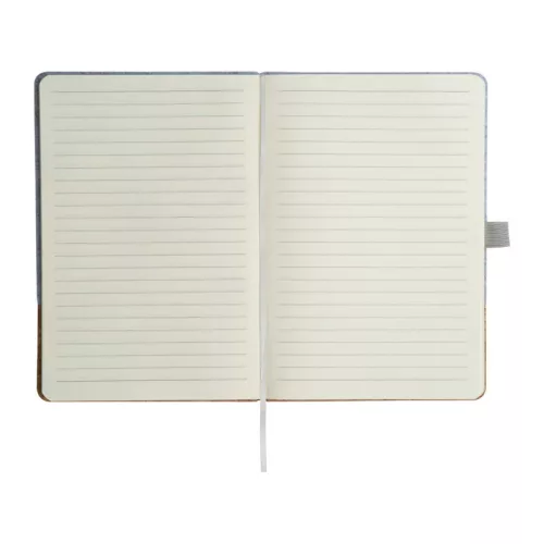 A5 jegyzetfüzet parafa és filc borítóval