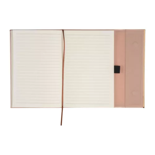 A5 jegyzetfüzet és golyóstoll készlet (Rose Gold)