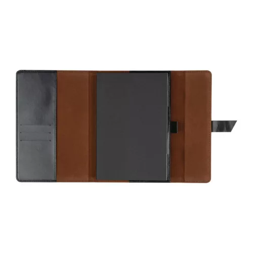 CrisMa A5 bőr jegyzetfüzet vonalas lapokkal