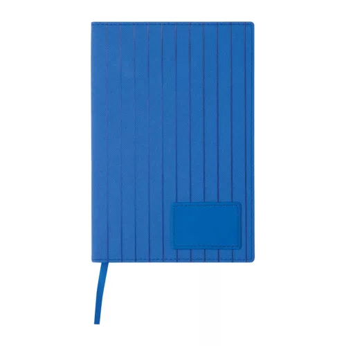 A5 PU borítású "Stripes" jegyzetfüzet (Kék)