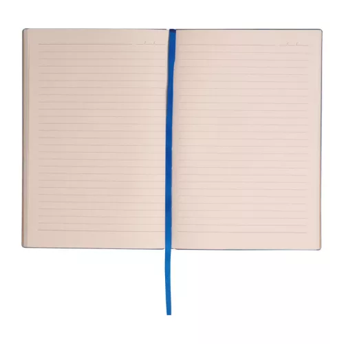 A5 PU borítású "Stripes" jegyzetfüzet (Kék)