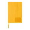 A5 PU borítású "Stripes" jegyzetfüzet (Sárga)