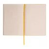 A5 PU borítású "Stripes" jegyzetfüzet (Sárga)