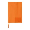 A5 PU borítású "Stripes" jegyzetfüzet (Narancssárga)