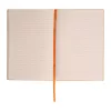 A5 PU borítású "Stripes" jegyzetfüzet (Narancssárga)
