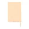 A5 PU borítású "Stripes" jegyzetfüzet (Bézs)