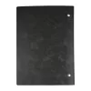 A5 gyűrűs jegyzetfüzet PU borítóval (Fekete)