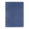 A5 gyűrűs jegyzetfüzet PU borítóval (Sötétkék)