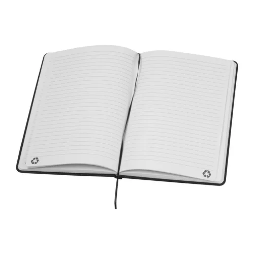 A5 újrahasznosított jegyzetfüzet (Fekete)