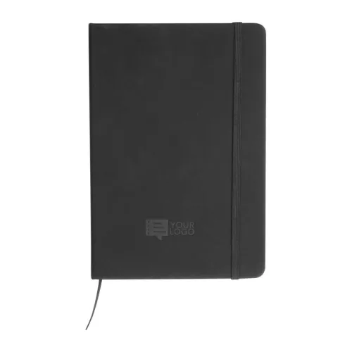 A5 újrahasznosított jegyzetfüzet (Fekete)