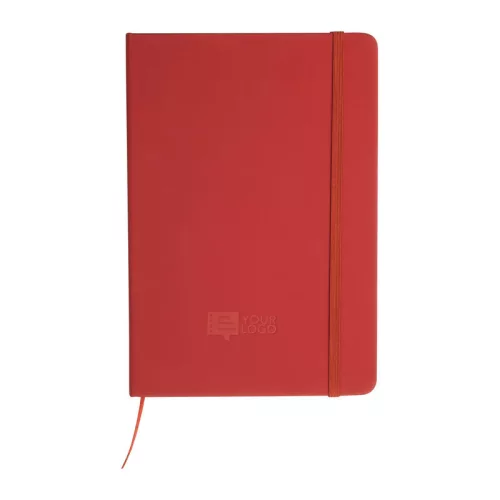 A5 újrahasznosított jegyzetfüzet (Piros)