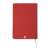 A5 újrahasznosított jegyzetfüzet (Piros)