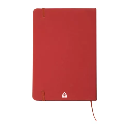 A5 újrahasznosított jegyzetfüzet (Piros)