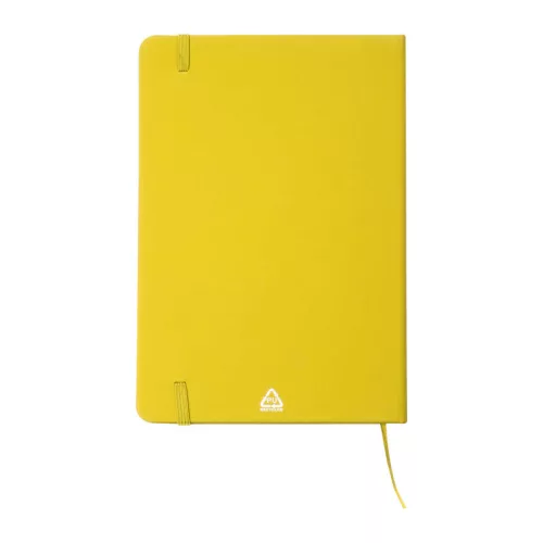 A5 újrahasznosított jegyzetfüzet (Sárga)