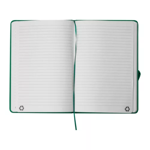 A5 újrahasznosított jegyzetfüzet (Zöld)