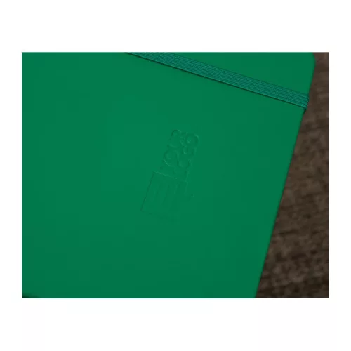 A5 újrahasznosított jegyzetfüzet (Zöld)