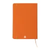 A5 újrahasznosított jegyzetfüzet (Narancssárga)
