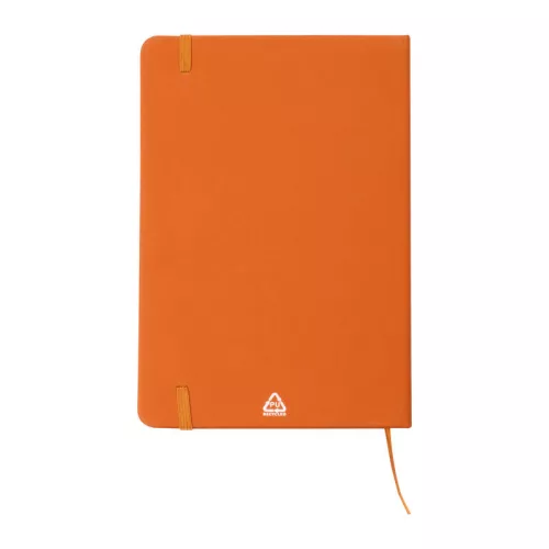 A5 újrahasznosított jegyzetfüzet (Narancssárga)
