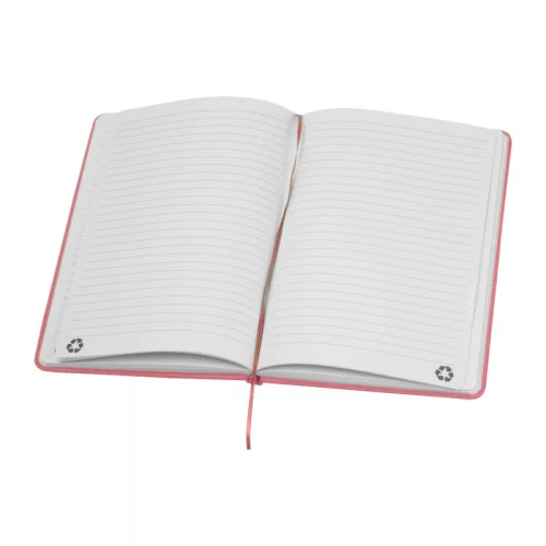A5 újrahasznosított jegyzetfüzet (Rózsaszín)