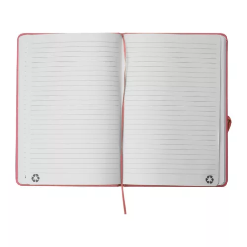 A5 újrahasznosított jegyzetfüzet (Rózsaszín)
