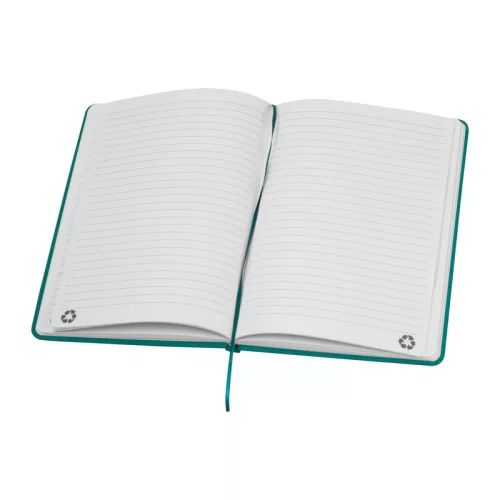 A5 újrahasznosított jegyzetfüzet (Türkiz)