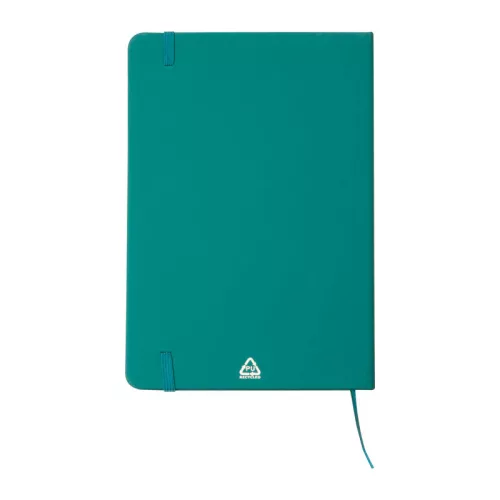 A5 újrahasznosított jegyzetfüzet (Türkiz)