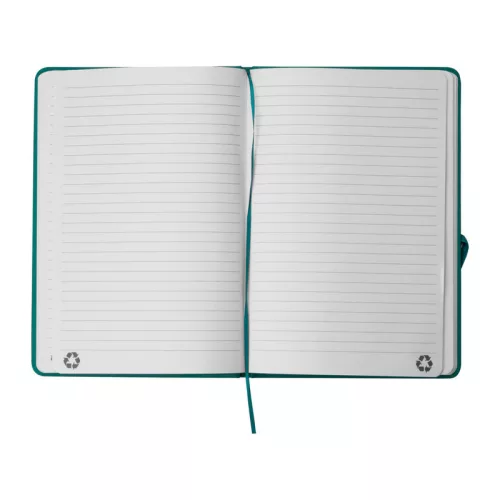 A5 újrahasznosított jegyzetfüzet (Türkiz)
