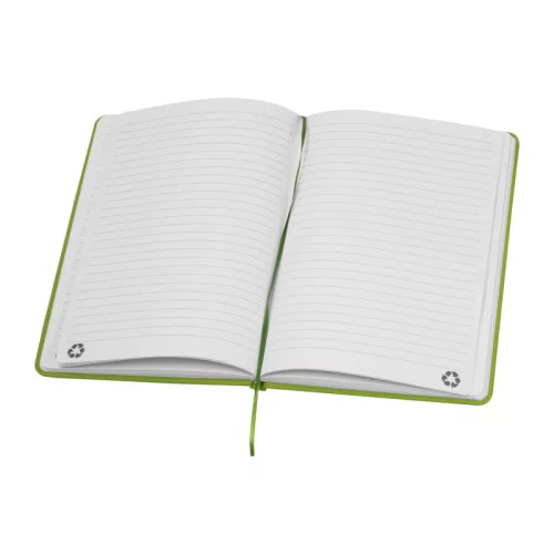 A5 újrahasznosított jegyzetfüzet (Világos Zöld)