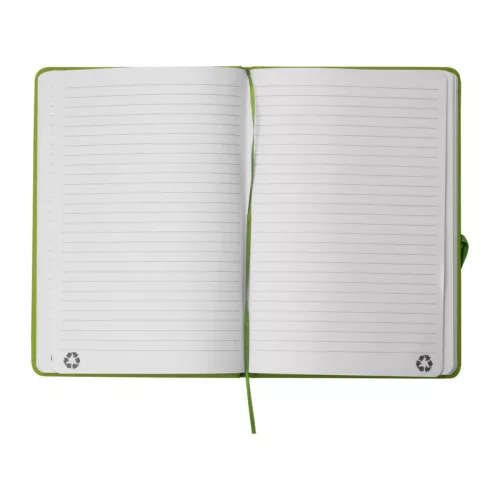 A5 újrahasznosított jegyzetfüzet (Világos Zöld)