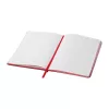 A5 jegyzetfüzet színes oldalszegéllyel (Piros)
