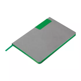 A5 jegyzetfüzet színes oldalszegéllyel (Zöld)