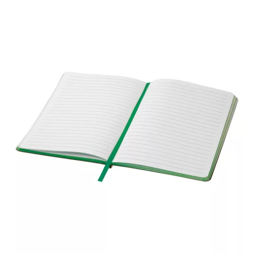 A5 jegyzetfüzet színes oldalszegéllyel (Zöld)