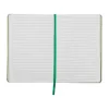 A5 jegyzetfüzet színes oldalszegéllyel (Zöld)