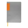 A5 jegyzetfüzet színes oldalszegéllyel (Narancssárga)