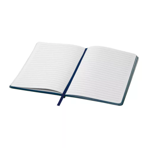 A5 jegyzetfüzet színes oldalszegéllyel (Sötétkék)