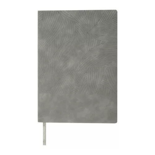 A5 jegyzetfüzet PU borítóval (Szürke)