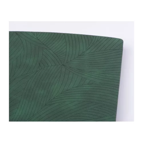 A5 jegyzetfüzet PU borítóval (Sötétzöld)